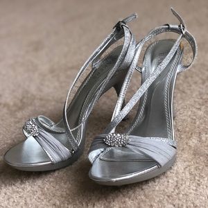 Silver heels